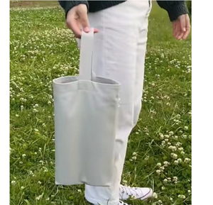 Bolsas de Mano de Algodón Resistentes con Asa de Cuerda, Bordado Personalizado, Colores Mezclados, Ligeras, Reutilizables para Compras y Uso Diario - Product Image 1