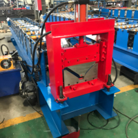 Ligne de production de machines de profilage de tuiles de capuchonnage de toiture métallique, machine de profilage de tuiles de capuchonnage métallique colorées