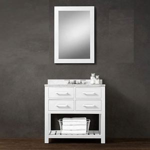 Meubles de salle de bain de style shaker, meuble-lavabo traditionnel pour salle de bain - Product Image 2