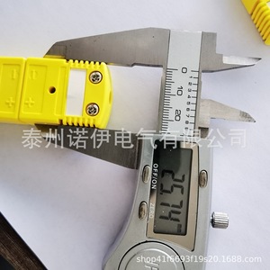 K Type Thermocouple Plug Socket OSTQ K MF <b>Quick</b> Connect Temperature Sensor <b>Connector</b> 12.75 Mm Measurement Wire - Product Image 4