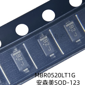 Mbr0520lt1g ไดโอด Schottky SOD-123 20V 500mA การกู้คืนที่รวดเร็วสำหรับการแปลงพลังงาน - Product Image 3