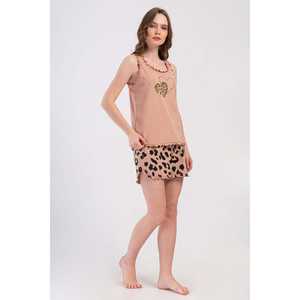 Ensemble jupe et soutien-gorge confortable pour femmes, taille XXL, manches larges, coupe ovale - Product Image 2