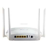 Router ONU Modelo HS8546V2 AX3000 WiFi6 FTTH 12V Chip XPON 4GE+2TEL+WIFI2.4/5G
