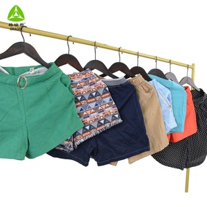 Quần short cotton có khóa kéo Gracer King Bale dành cho nữ, hàng thùng từ Hàn Quốc, quần áo cũ, hàng loại 1 - Product Image 6