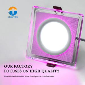 Prix abordable, panneau lumineux LED moderne en PVC acrylique, CCT en option 3000K-6000K, <span class=keywords><strong>spot</strong></span> 8+8W, encastré, plafonnier, éclairage encastré - Product Image 4