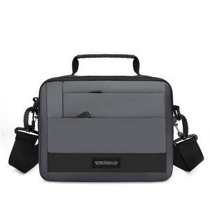 OEM Men's Fashionable Oxford Single Shoulder <b>Bag</b> Mini Business Casual Crossbody Messenger <b>Small</b> Quare <b>Black</b> Sport <b>Bag</b> - Product Image 1