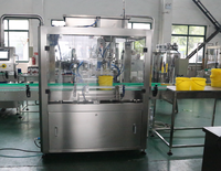 Machine de remplissage automatique et efficace pour sauce chili, mayonnaise, machine de remplissage/monoblock, ligne de production de bouchonnage automatique