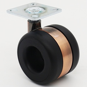 Roulette <span class=keywords><strong>de</strong></span> chaise <span class=keywords><strong>de</strong></span> <span class=keywords><strong>bureau</strong></span> creuse SS 60mm <span class=keywords><strong>sans</strong></span> <span class=keywords><strong>frein</strong></span> - Product Image 4