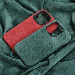 LOGOTIPO personalizado de alta calidad Precio de fábrica Turn Fur Funda de teléfono de cuero Caro Costy Funda de teléfono móvil para iPhone 13 Plus Max - Product Image 1