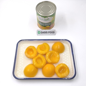 425g de conserves de fruits frais pratiques en conserve pêche jaune - Product Image 3