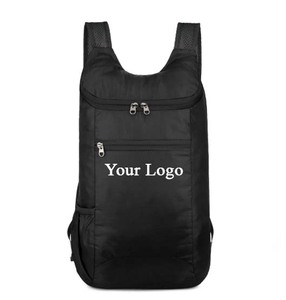 Custom Logo Student Lightweight Waterproof Backpack, <b>Large</b> Capacity Outdoor Sports Bag for Travel Promotional Gift - Product Image 3