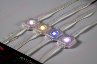 Lumière de gouttière LED Lumière de Noël permanente Lumière intelligente extérieure RGBIC Pixel LED Lumière ponctuelle