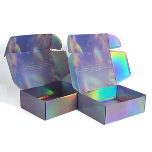Custom Luxury Holographic Printing Cosmetic <b>Box</b> <b>Set</b> Premium Quality Corrugated Cardboard Mailer <b>Box</b> Packaging - Product Image 2
