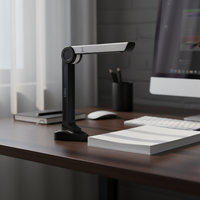 Caméra de documents médicaux Eloam S200L, scanner de codes-barres de médicaments pour pharmacie, scanner de codes de traçabilité de boîtes de médicaments à haute vitesse, scanner de bureau USB