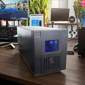 <span class=keywords><strong>UPS</strong></span> de Reserva de 1kVA, 1.2kVA, 1.5kVA, 2kVA con Batería Integrada, 220V, 50/60Hz, Sistema de Alimentación Ininterrumpida Compacto con Pantalla LCD - Product Image 1