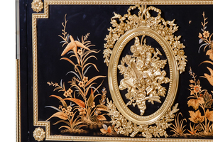 Mobile in Legno per Soggiorno di Design Esclusivo, Fornitore Cinese, Design Originale, Verniciato Nero, Stile Antico, 16 Pezzi - Product Image 4