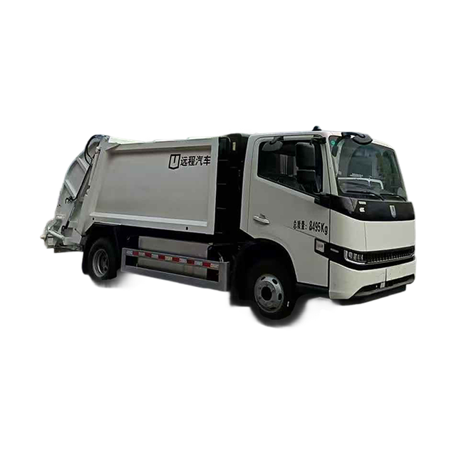 Geely Compacted Compression Truck Garbage Waste Collection Compactor Mini Electric Truck Transport Truck for Sale
