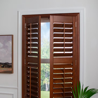 Volet roulant en PVC personnalisé, persienne solide, store intérieur, Plantation de tilleul, fenêtre de volet