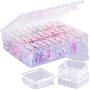 Caja de almacenamiento moderna de 30 rejillas, organizador de cuentas hecho a mano para <span class=keywords><strong>Amazon</strong></span> Cross-Border Hot para <span class=keywords><strong>Amazon</strong></span> 30-Grid Plastic Box - Product Image 5