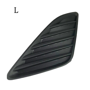 Front Fog Light Trim Covers For Toyota Camry 2012 2013 2014 Plastic Black Decorative Grille Cover Left Right Pair - Product Image 4