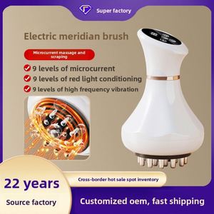 Masseur corporel intelligent portable, brosse électrique pour méridiens avec fonction musicale pour Gua Sha, rechargeable, utilisation universelle - Product Image 5