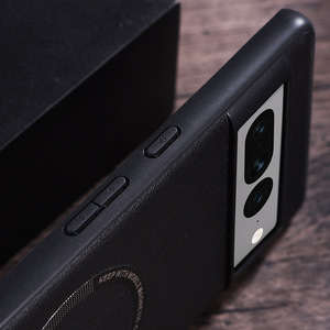 Funda Protectora Magnética de Cuero PU Anti-caídas para <span class=keywords><strong>Google</strong></span> Pixel 10 9 Pro XL 10 9 8 7 6 Pro 9a 8a 7a, Funda Trasera con Carga Inalámbrica - Product Image 4