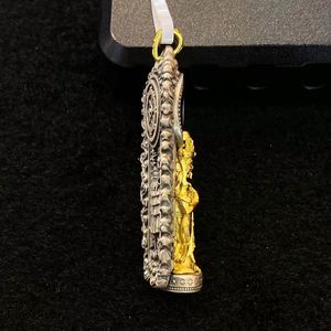 Chinese Blessing Enamel Zaki Ram Guardian Buddha Pendant for Men Personalized Amulet Necklace Male Sweater <b>Chain</b> Accessories - Product Image 4