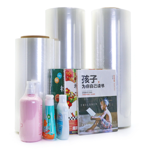 Taille personnalisée rouleau de film thermorétractable POF plastique très rétractable transparent imprimé logo bouchon de bouteille de vin emballage - Product Image 3