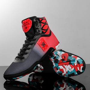 2026 Newest Model Boxing Shoes Lightweight Premium Quality Wrestling <b>Boots</b> Men - Product Image 1