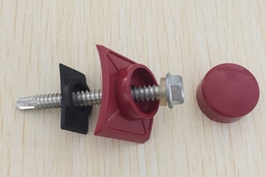 <span class=keywords><strong>PVC</strong></span> Tuile <span class=keywords><strong>Accessoire</strong></span> Vis bouchons étanches Installation - Product Image 5