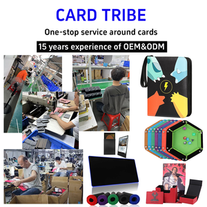 Boîte de rangement pour cartes à 4 rangées, capacité de 100+ cartes, compatible avec les boîtes de deck Pokeball TCG, Commander MTG Magic the Gathering - Product Image 5