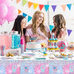 2026 Gender Reveal <b>Paper</b> Towels <b>Tablecloth</b> 9Pcs Baby Shower Gift Set for Party - Product Image 4