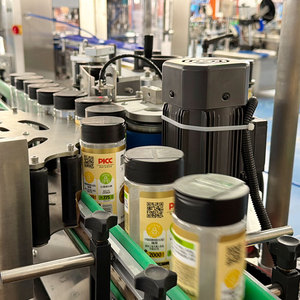 Máquina Etiquetadora Automática de Botellas de Mayonesa, Máquina Etiquetadora de Frascos con Impresora para Botellas de Perfume - Product Image 4
