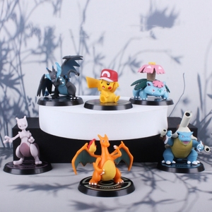6 pièces/ensemble Figurines d'anime de haute qualité, figurines d'action, jouets monstres pour enfants, figurines Pokémon, poupées en gros, jouet <span class=keywords><strong>Mysterio</strong></span> - Product Image 2