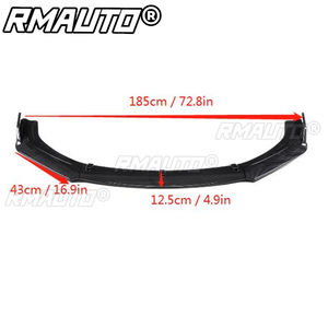 Alerón Delantero Universal de 185 cm, Kit de Carrocería de Fibra de Carbono, Difusor, Divisor para BMW, Benz, Toyota, Honda - Product Image 5