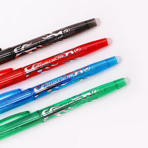 थोक प्लास्टिक बहु रंग thermochromic गर्मी ग़ायब हो लुप्त होती रबड़ के साथ जेल स्याही कलम - Product Image 2