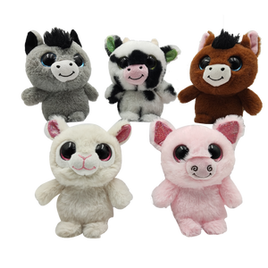 Venta al por mayor personalizado Venta caliente nuevo diseñ<span class=keywords><strong>o</strong></span> encantador súper suave <span class=keywords><strong>serie</strong></span> de animales de la selva juguetes de peluche - Product Image 4