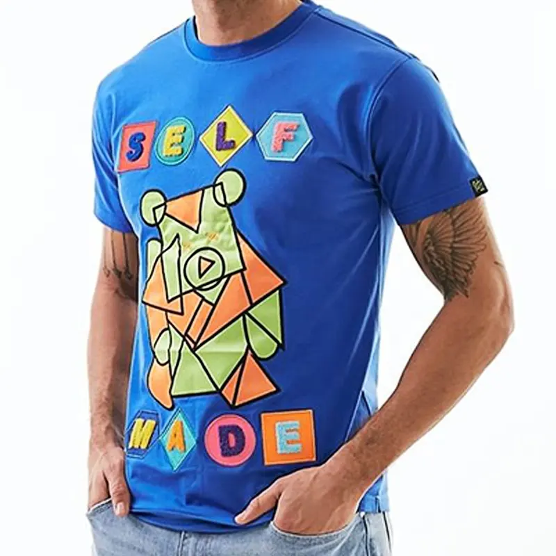 Wholesale High Quality Apparel > Men'S Clothing > Men'S T-Shirts,Custom 100% Polyester Cotton Print T-Shirts