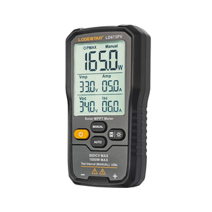 เครื่องวัดพลังงานแสงอาทิตย์ MPPT มัลติมิเตอร์สำหรับแผงโซลาร์เซลล์ รุ่น LD673PV เครื่องทดสอบกำลังไฟฟ้า OEM วัดแรงดันวงจรเปิด กระแสไฟฟ้าลัดวงจร เครื่องวัดพลังงานแสงอาทิตย์ MPPT - Product Image 3