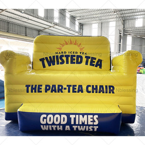 Wholesale Custom Outdoor Adult Kids PVC <b>Inflatable</b> <b>Game</b> Portable Double Seat Air CE Certified Customizable Size <b>Inflatable</b> - Product Image 6