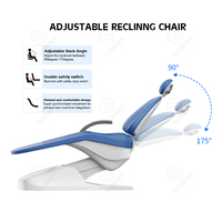 Lit de beauté électrique moderne, réglable, en cuir PU, pliable, ergonomique, pour salon de beauté, clinique esthétique