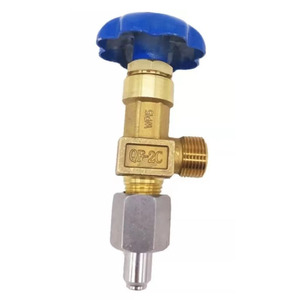 Valve de bouteille d'oxygène CGA540, en laiton, valve de bouteille en acier QF-2C, collecteur, tube de guidage métallique haute pression. - Product Image 4