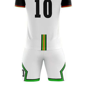 Custom Logo Printed Sublimation Short Sleeves Soccer Uniform Customizable Lightweight Breathable Soccer Uniform Set - Product Image 6