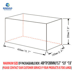 包装および印刷業界のボックスパッキング用のティアテープ付きACW-88T半自動BOPPフィルム包装機 - Product Image 6