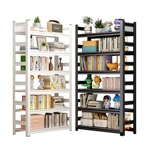 Wan Yusen Steel Bookshelf 5 Tier Modern <b>Storage</b> <b>Rack</b> <b>For</b> Living Room Home Office Bookcase With Large Capacity - Product Image 5