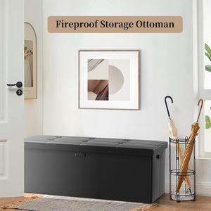 Yeni oturma odası yatak odası tabure depolamalı tabure depolama osmanlı - Product Image 5