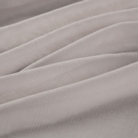 0802 Tissu en mousseline 100 % polyester plissé à la main, respirant et léger, pour foulards féminins, vente directe usine, pour commandes personnalisées en gros