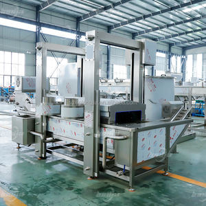 Pollo Industrial grasa patatas fritas máquina de freír continua profunda patatas fritas rollos de primavera máquina <span class=keywords><strong>freidora</strong></span> <span class=keywords><strong>precio</strong></span> - Product Image 2