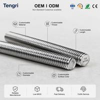 Tige filetée UNS R30035 MP35N en acier 2.4999 / 2.4711AMS 5844 / 5758 pour instruments de précision et capteurs