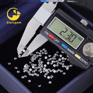 Starsgem 2.3毫米1ct 1包批发认证近战散石VS合成人造HPHT CVD实验室人造钻石 - Product Image 2